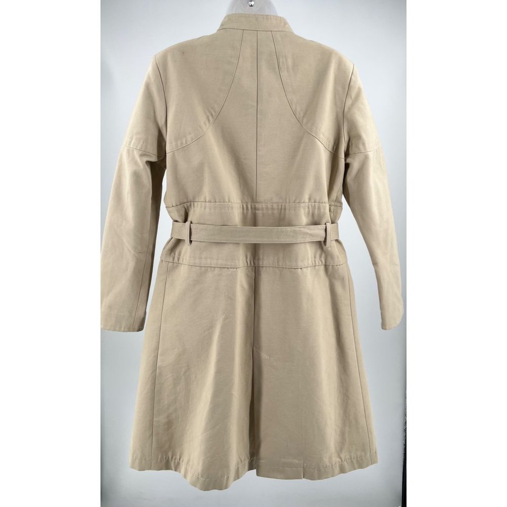 New See By Chloe Ladies Khaki Military Jacket Size 10 - Picture 3 of 12